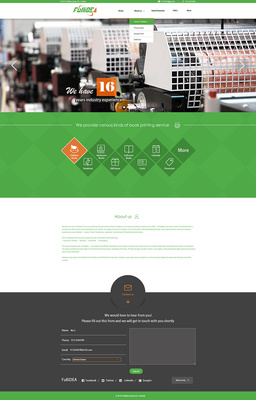 從設(shè)計(jì)稿到企業(yè)官網(wǎng) fullidea 印刷制作網(wǎng)頁(yè)效果圖的專業(yè)實(shí)踐
